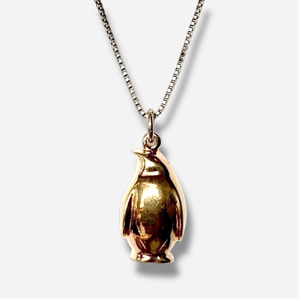 🌸Necklace🌸 925 Sterling Silver Necklace Penguin